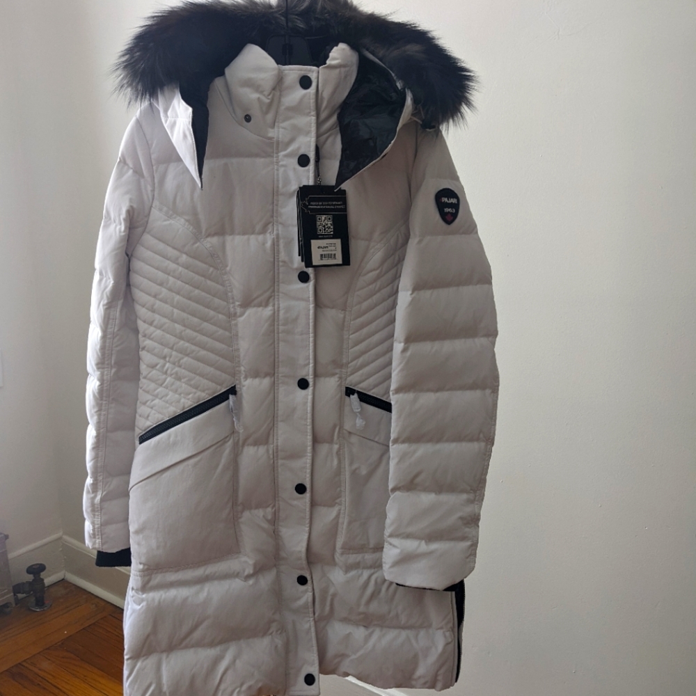 PAJAR Fox fur-trim down jacket